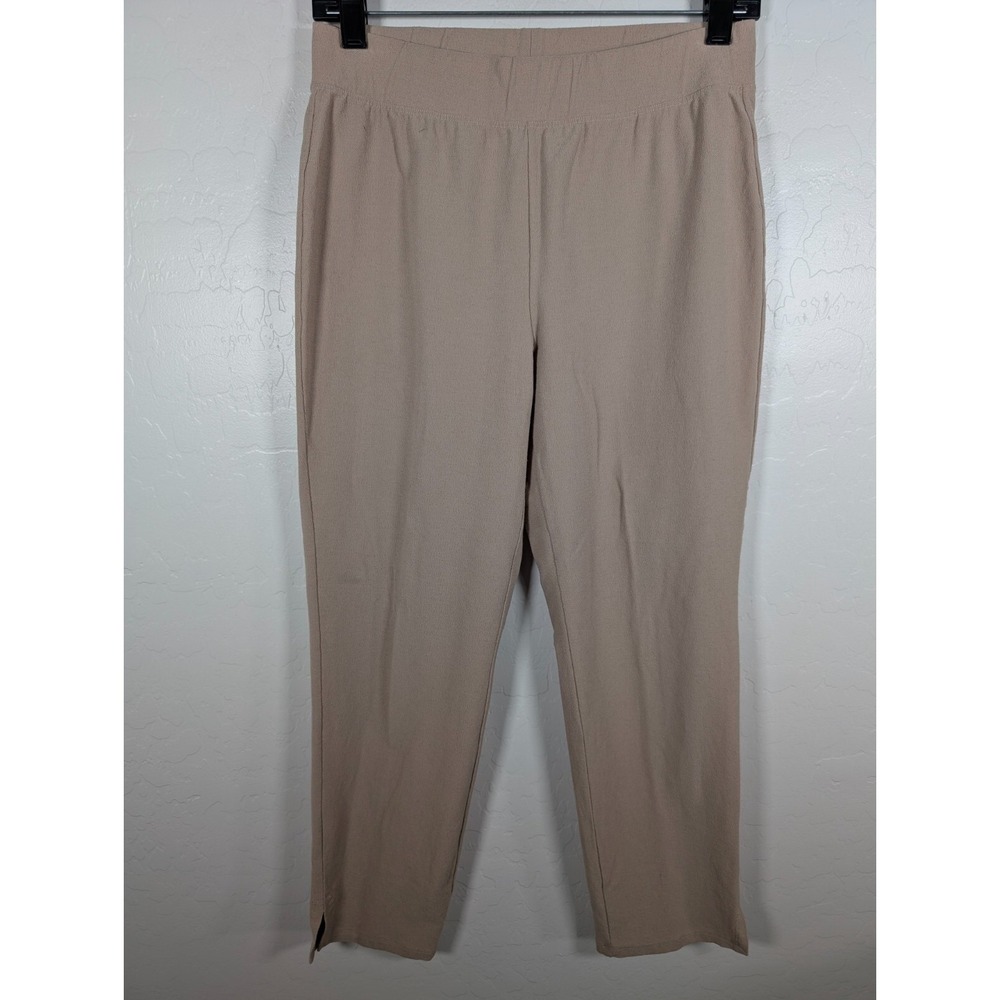 Eileen Fisher Pants Women's‎ Small Beige Stretch Pull-on Pants Career Business